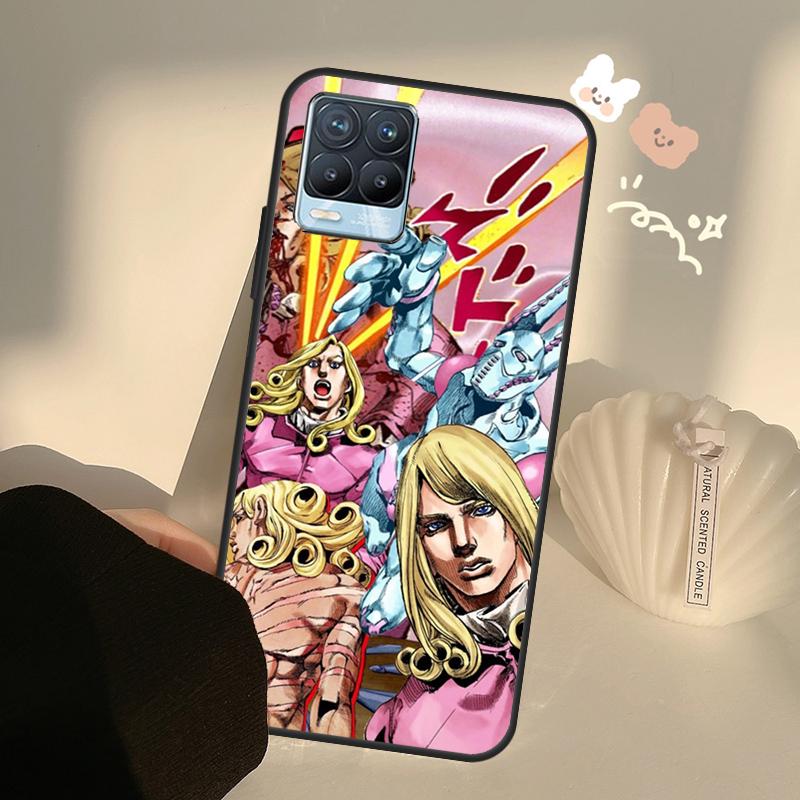 

Чехол Valentine D4C JoJo s Bizarre SBR для Realme 9 8 Pro 8i 9i GT Master GT Neo 2 3, чехол для OnePlus 9 Pro 10 Pro Nord2 9R Realme GT(Neo)