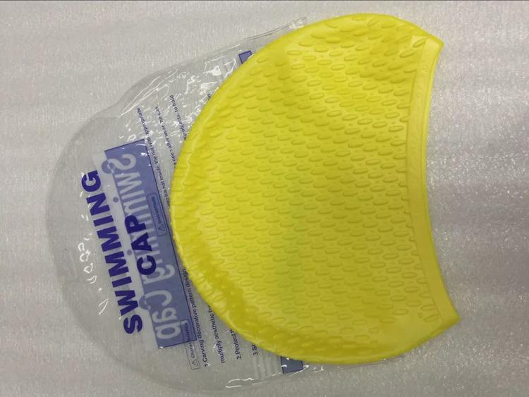 Silicone Swim Cap with Ear Protection - Comfortable, Non-Squeezing for Adults, Men & Women, Multi-Color Options