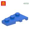 Non-Toxic 156Pcs/Lot 43723 2X3 Left Wedge Plate Building Blocks Moc Accessories Compatible With Bricks Children Toys Gift Box