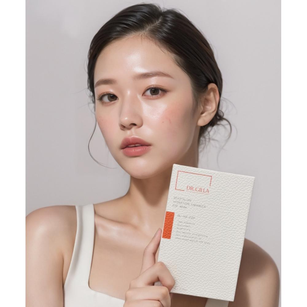 Gilla8 Egf Hyaluronic Acid Ceramide Collagen Mask 1box  10ea NONE