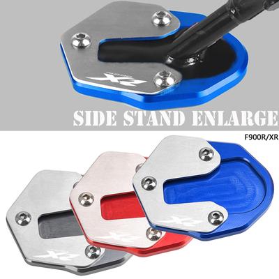 Motorcycle FOR BMW F900R F900XR 2022 2023 CNC Kickstand Sidestand Stand Extension Enlarger Pad Enlarged Foot