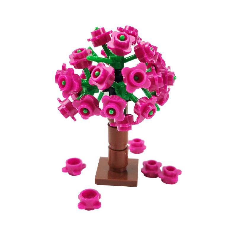 MOC City Crop Pineapple Carrots Mushrooms Pumpkin Corn With Base Vegetable Garden Toys For Kids Knits DIY Cities Compatible Gift