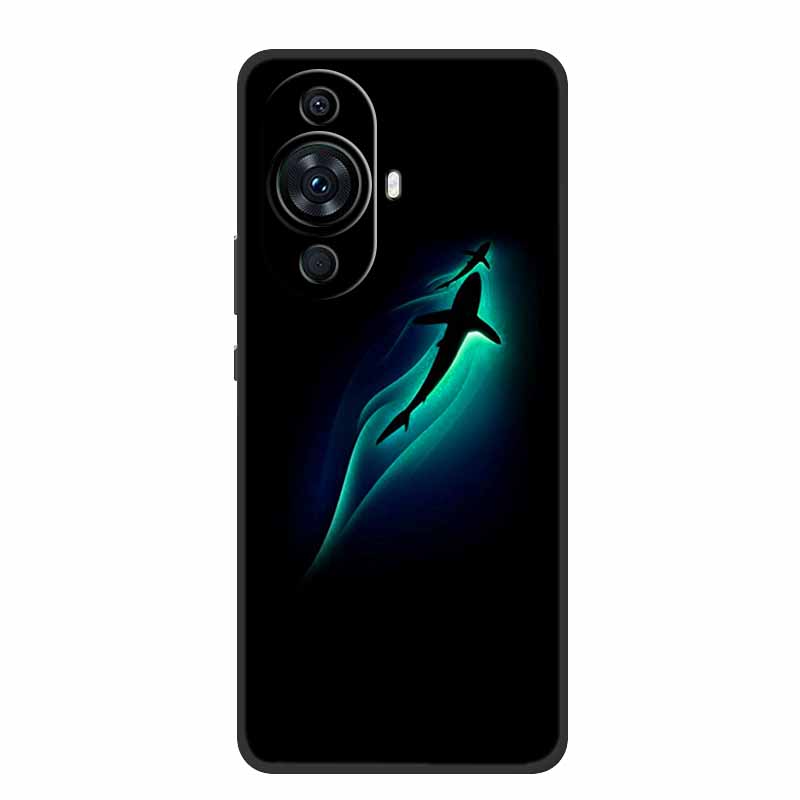 Phone Case For Huawei Nova 12s Back Cover Case Shockproof Black Silicone Soft Funda For Huawei Nova 12s Case Nova12s 6.7" Coque
