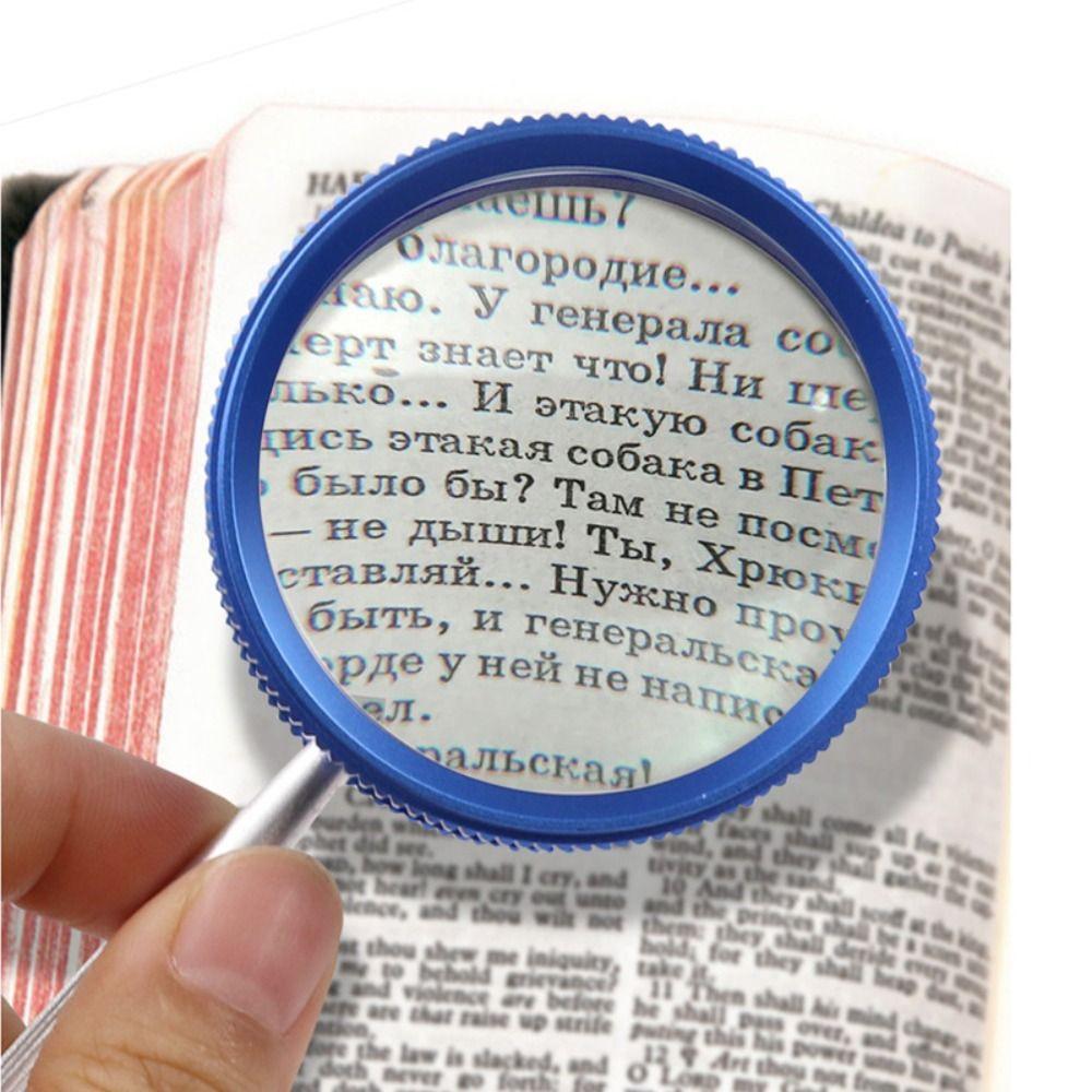 Optical 35X Handheld Magnifier Double-Layer Magnifying Loupe Magnifying Glass  Jewelry