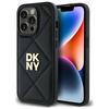 Dkny Dkhcp14Lpqdslk Iphone 14 Pro 6.1   Czarny/Black Quilted Stack Logo