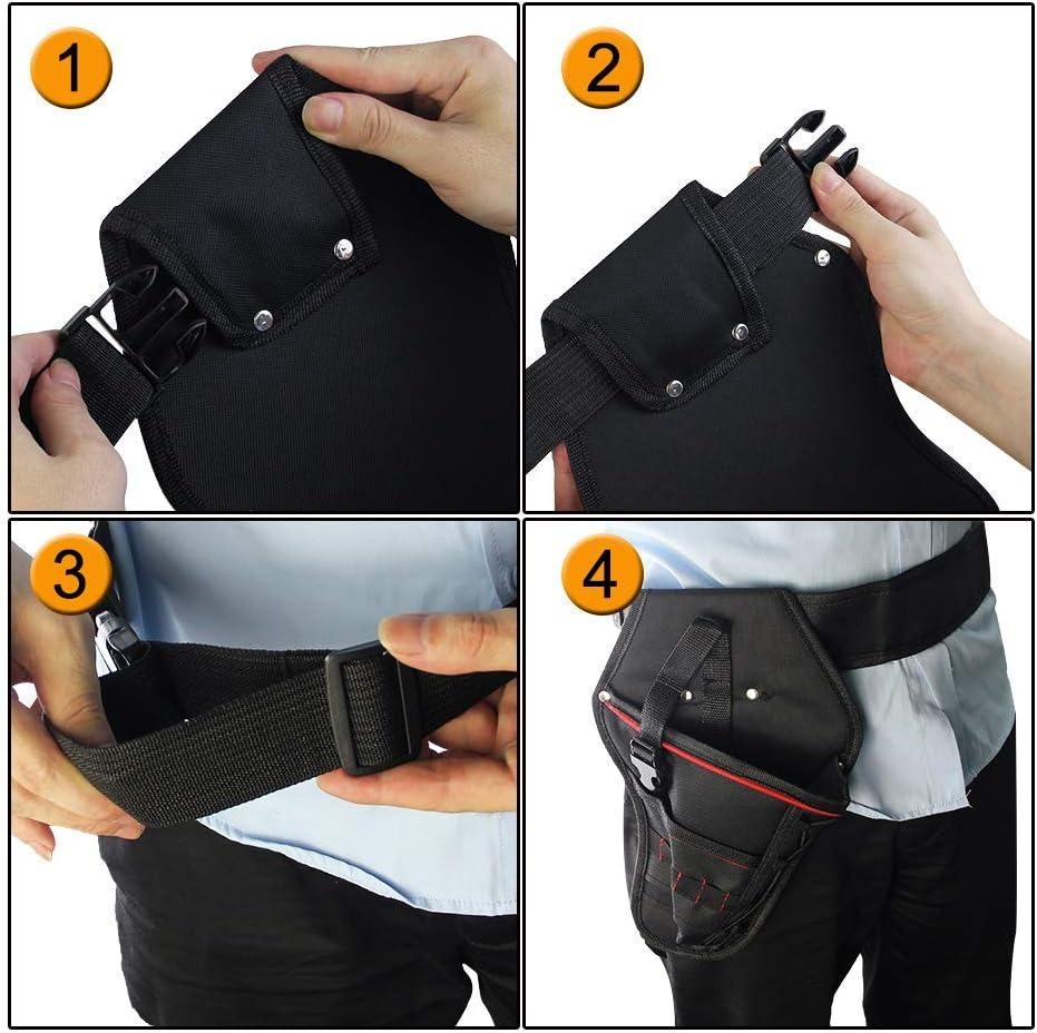 Tool bag, measuring bag with tape measure, men's craftsman belt, craftsman strong tool bag, woodworking construction bag
