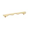 Wave Shape Drawer Pulls Modern Design Furniture Handles Brass Cabinet Handles  Kitchen Wardrobe