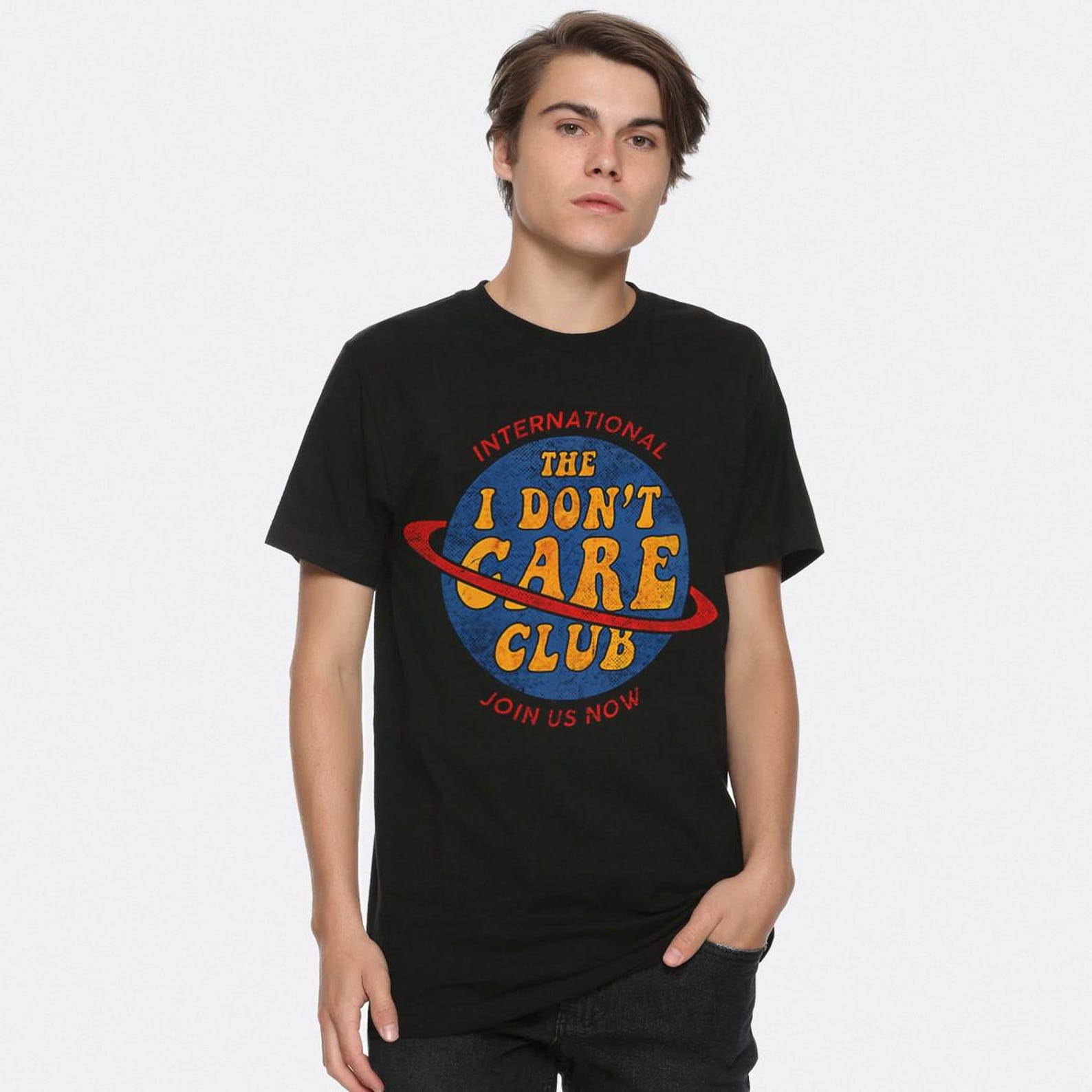 The I Don t Care Club T-Shirt, Men s and Women s Sizes (FRZ-62400) 4XL