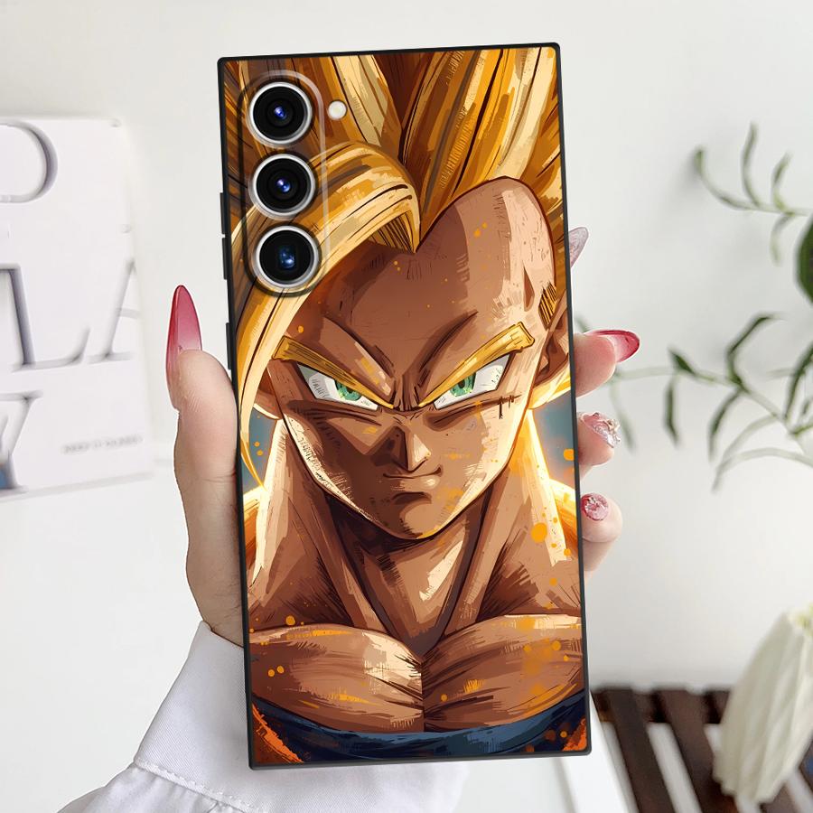 

Anime D-ragonS B-allS Case for Samsung Galaxy S25 S9 S22 S25Edge Note 20 9 10 S23 FE S21 S20 S24 Plus Funda Phone Cover Galaxy S9