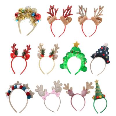 Rentier-Stirnband Feiertags-Stirnbänder Weihnachts-Stirnband Niedliches Weihnachtskostüm
