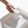 White Photocards Storage Box Korean Idol Card Organizer Storage Case Desk Container School Stationery Candy Holder Gift Decor