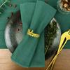 4PCS 30X45CM Cloth Napkins 100% Cotton Fabric Dinner Kitchen Towels Table Design Mat Weddings Baby Shower Christmas Decoration
