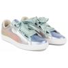 Puma Basket Heart Bauble FM Silver Women Sneakers 364809-01