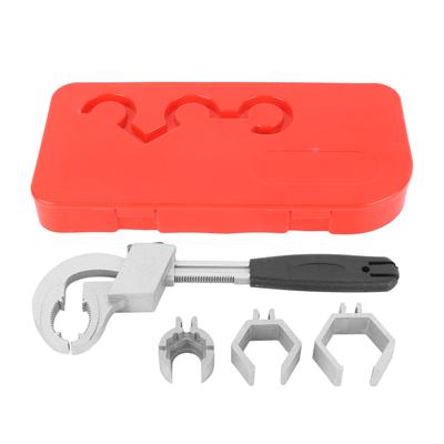 Universal Adjustable Double Ended Wrench Multifunctional Bathroom Wrench for Disassembly Assembly Valves Faucets