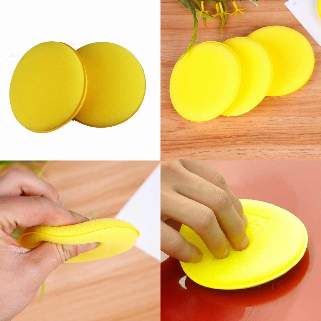 Car Waxing Buffer Sponge Set With Polishing Foam For Auto Detailing Enthusiasts
