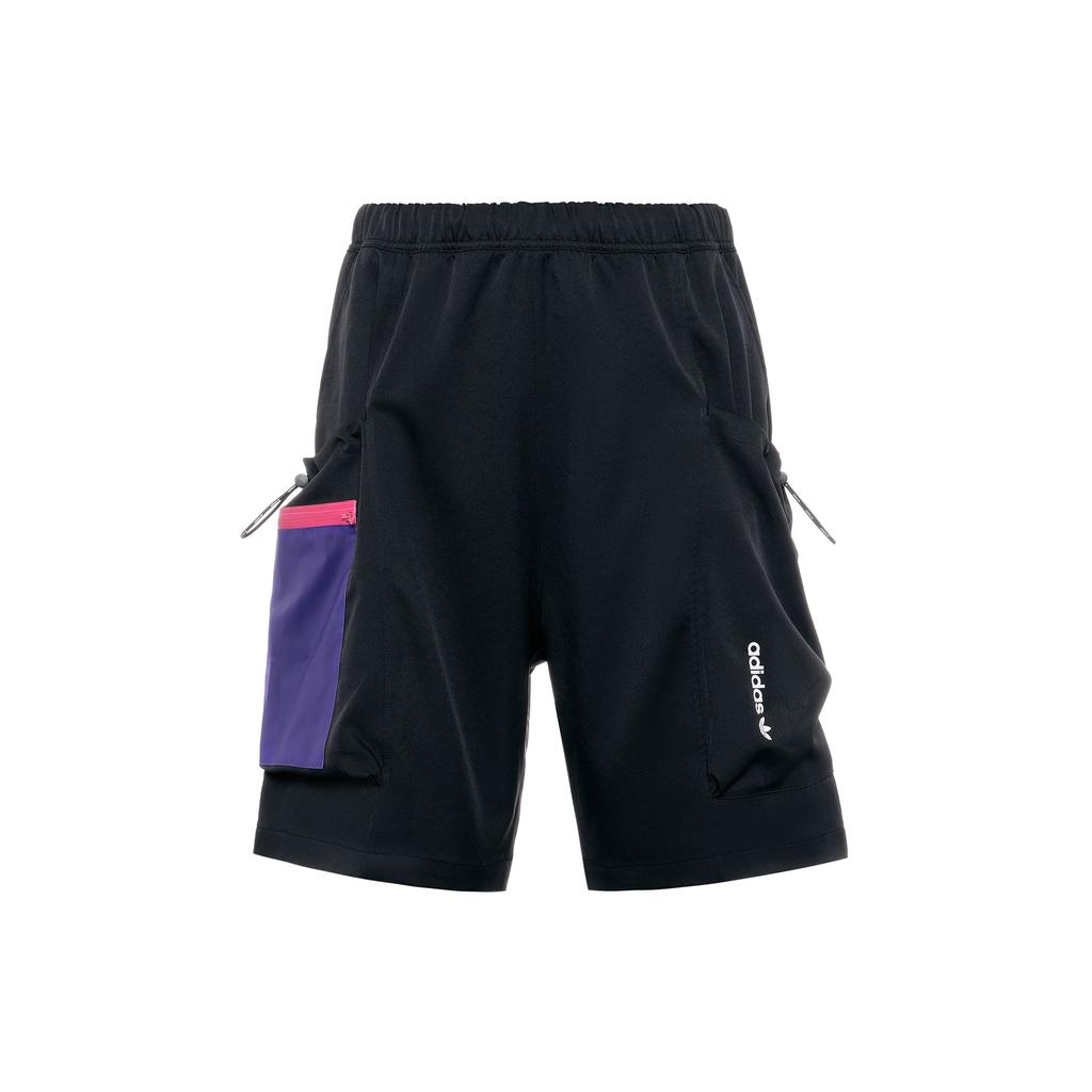 Adidas Originals Clover G Outd Shorts With Contrast Pockets Men Bottoms Black HA4740
