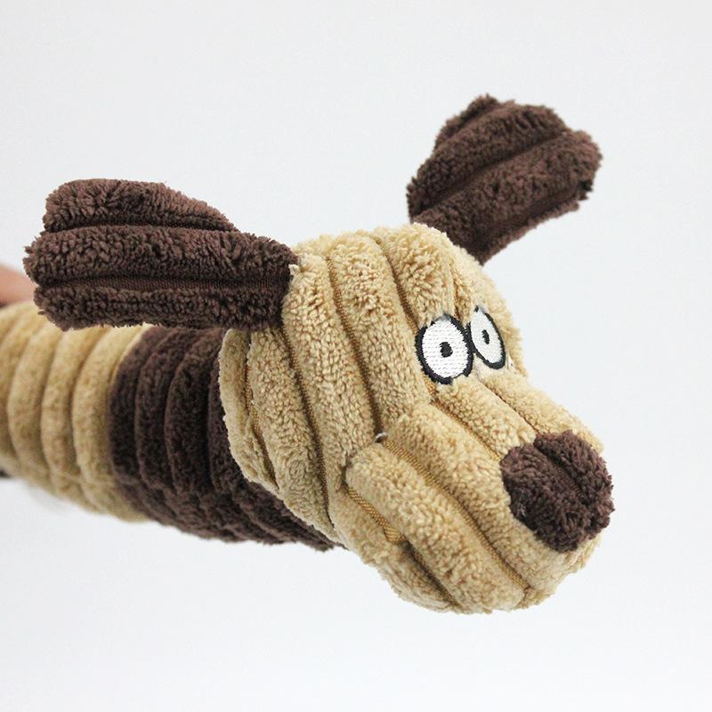 Pet Toy Dog Gnawing Sound Toy Cat Dog Grinding Teeth Plush Toy Self-hi Pet Products