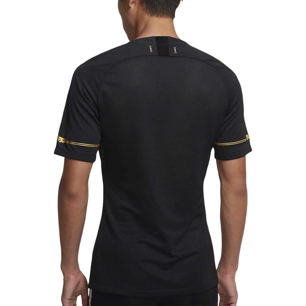 Nike T Shirts Men's Black Crew Neck Moderate Straight Fit CV9630-010