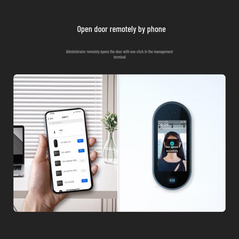 Modian C5 Smart Facial Recognition Access & Attendance System CN Plug (adapter Included)