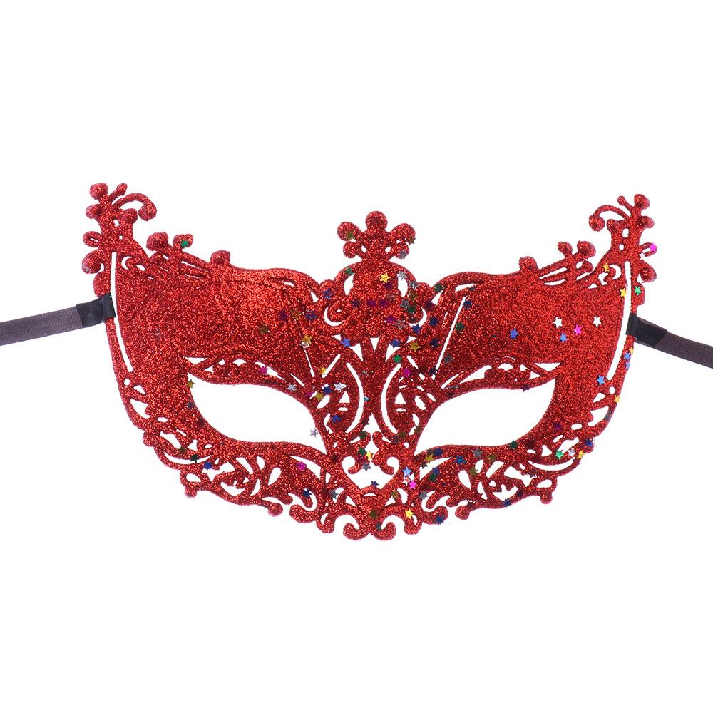 Glitzer Halloween Pailletten Kostüm Karneval Maskenball Maske Party Maske