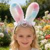 Rabbits Ears Hairband Photo Props Easter Hair Hoop Hairband Party Headpiece Fun Headbands for Music Festival
