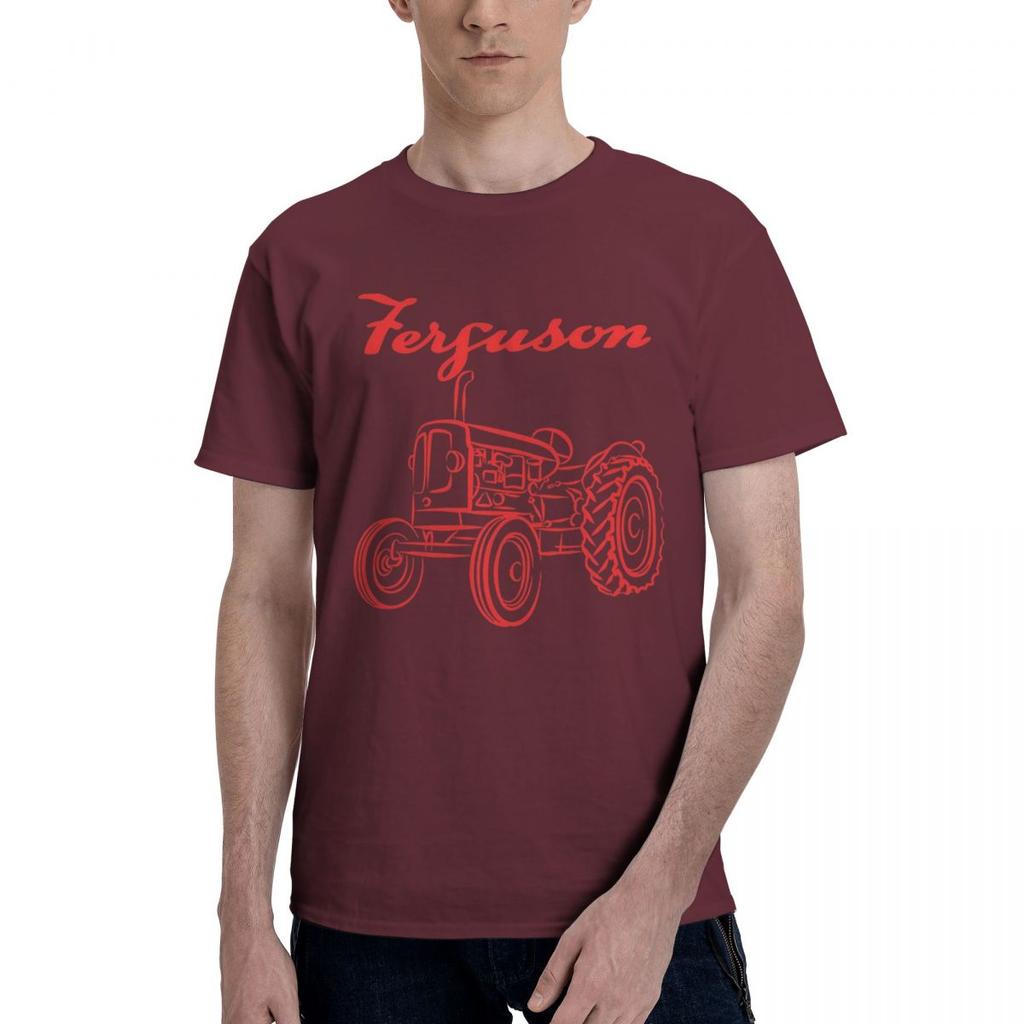 Massey Ferguson Tractor 100 Cotton Casual Breathable Confortable Totoro Mens Clothing Brands Mens Gifts