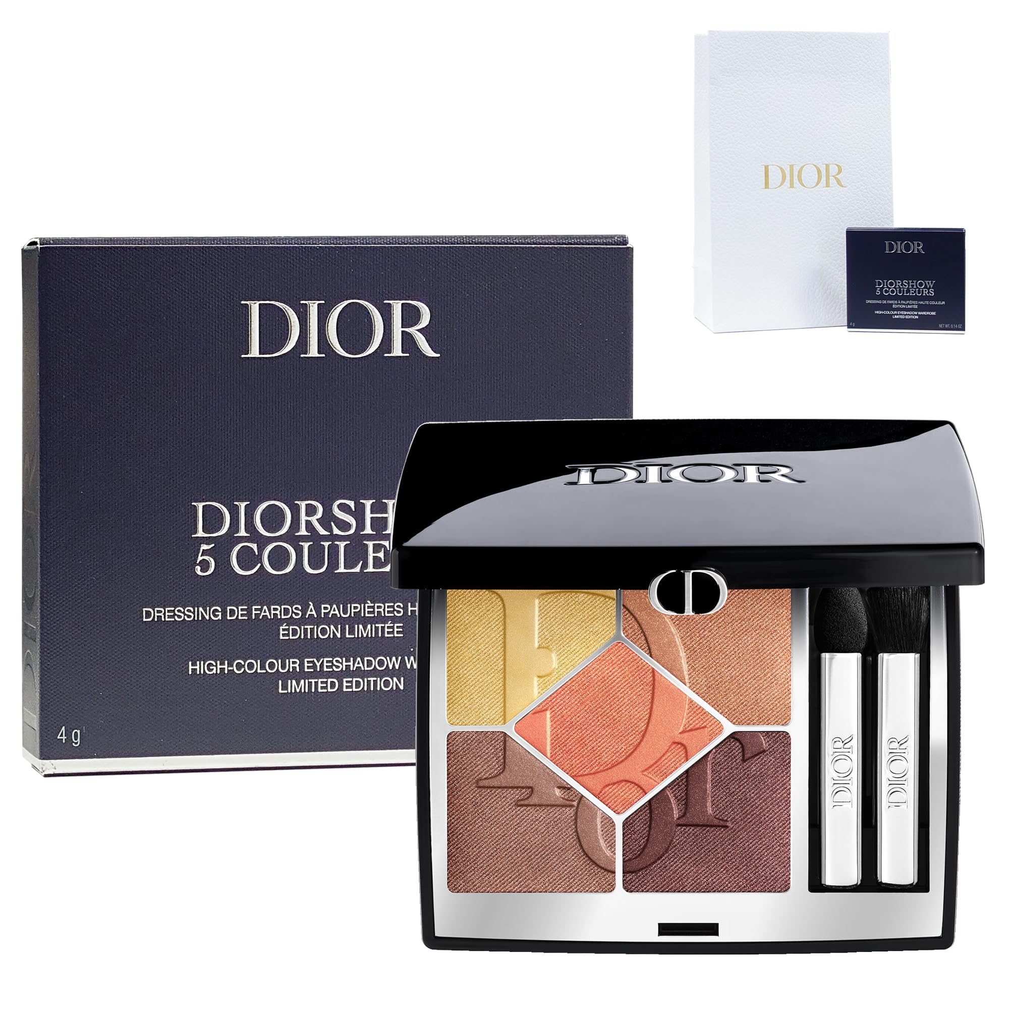 

Dior Показать Cinq Couleur Coral Летняя коллекция 2024 Ограниченный выпуск Тени для век Косметика Подарок на день рождения Подарочный шоппер включен []DIOR (#333 Рамка)