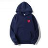 New love trendy brand couple sweater versatile men's and women's autumn and winter velvet jacket men's hooded love even large size sweater