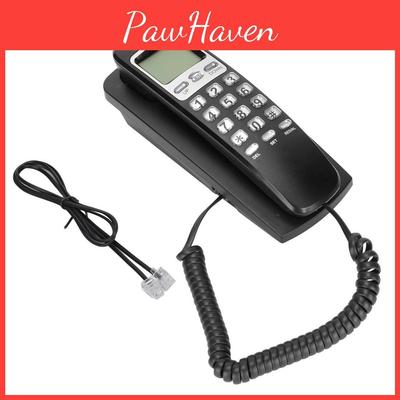 Corded Calendar Kxt777cid Wall Phone Lcd Display Redial Function Landline Corded Telehone For Hotel