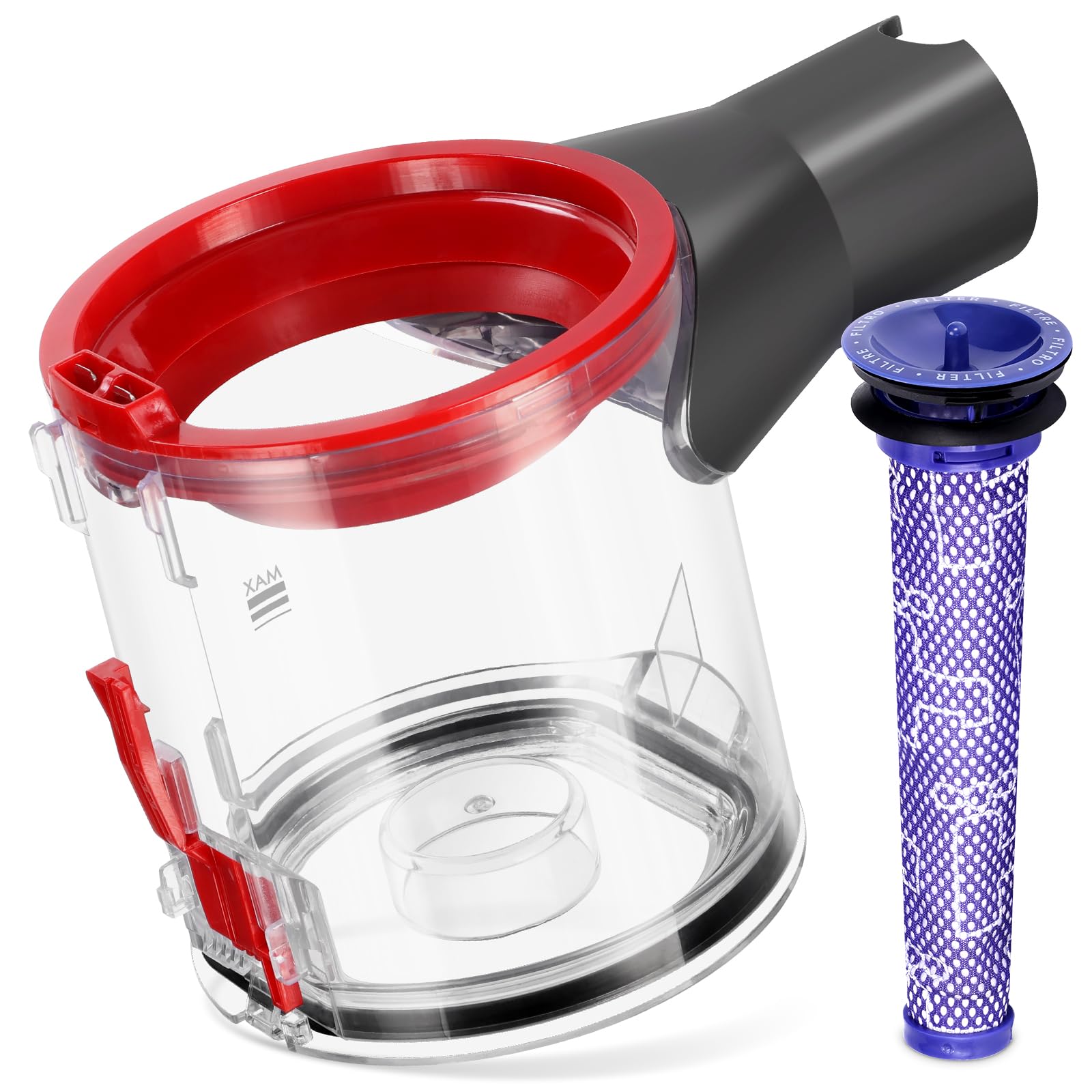 

Пылесборник для пылесоса Dyson V7 V8 SV10 SV11 Запасная часть пылесборника Dyson V7 V8 SV10 SV11 Номер пылесборника 967699-01 [Товар]
