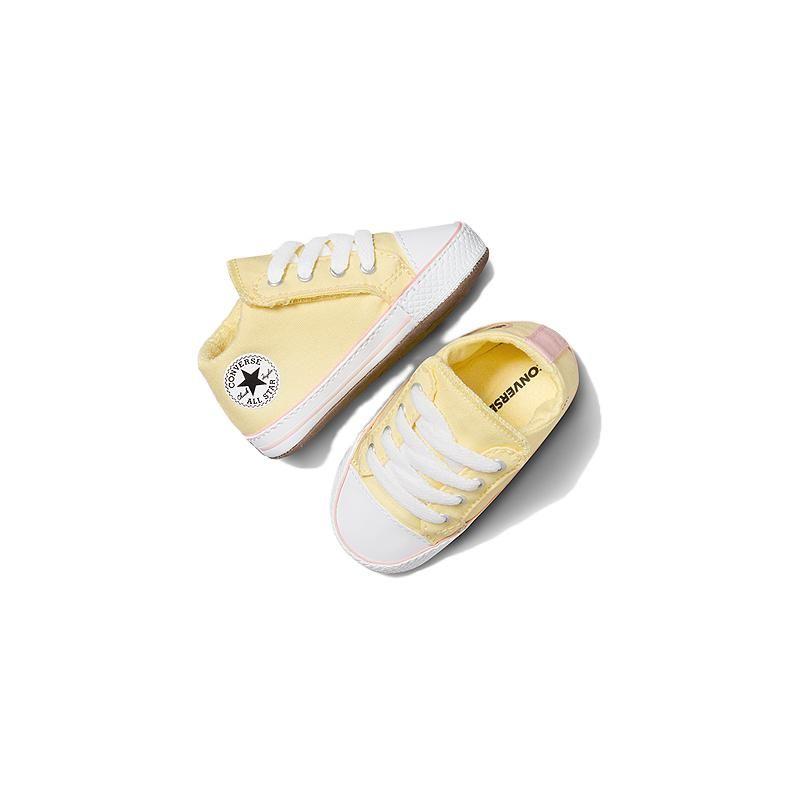 Converse Chuck Taylor All Star Shock Absorbing Durable High Top Walking Shoes Baby Shoes Yellow A07408C