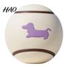 Durable Fetching Balls for Small Dogs Latex Squeaky Dog Ball, Interactive Fetch Cute Dachshund Pattern, Pet with Sound Chew Toy Medium Indoor Outdoor