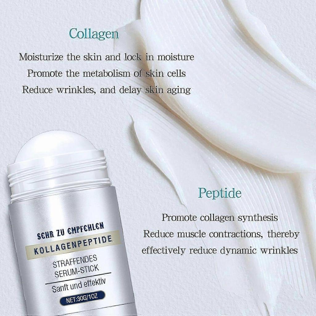 Stick Siero Rassodante con Peptidi di Collagene per Viso e Collo Anti-Età Idratante 2 Pezzi