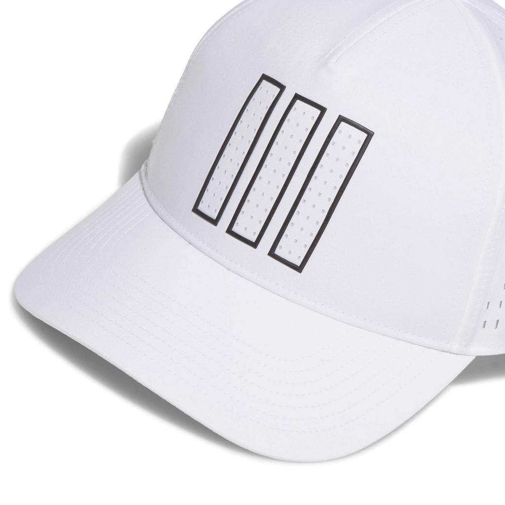 CLIMACOOL Three Stripes Tech Cap White OSFX [Adidas Golf]