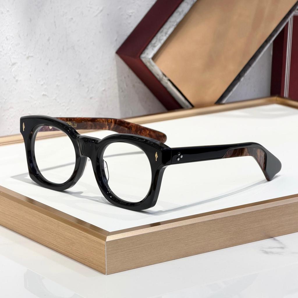 ELMYRI Trendige Handgefertigte Acetat-Sonnenbrille für Damen & Herren - Fotochemisch, Perfekt für den Urlaub & Partys