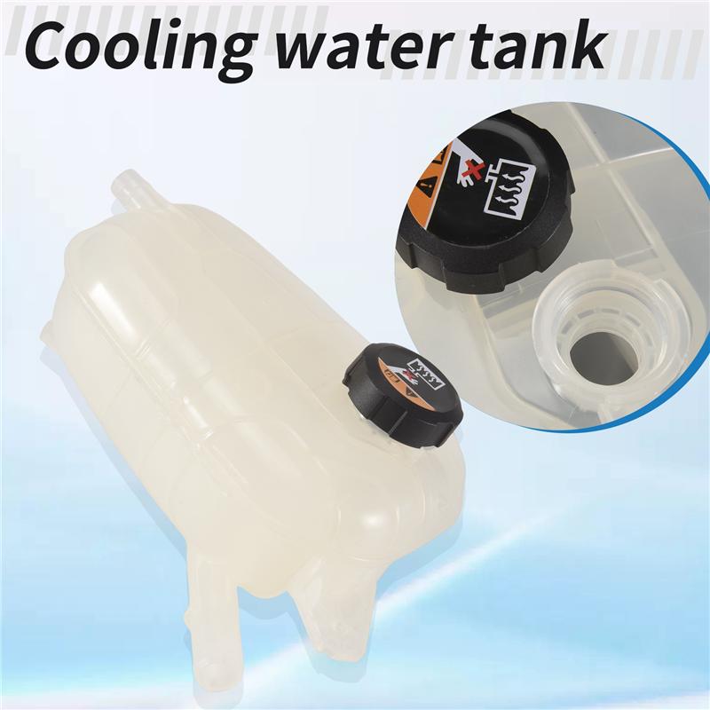 Authentic 25430-L1500 Radiator Reservoir Tank Expansion Tank With Cap For Hyundai Sonata 1.6L 2.0L 2.5L - 25430L1500