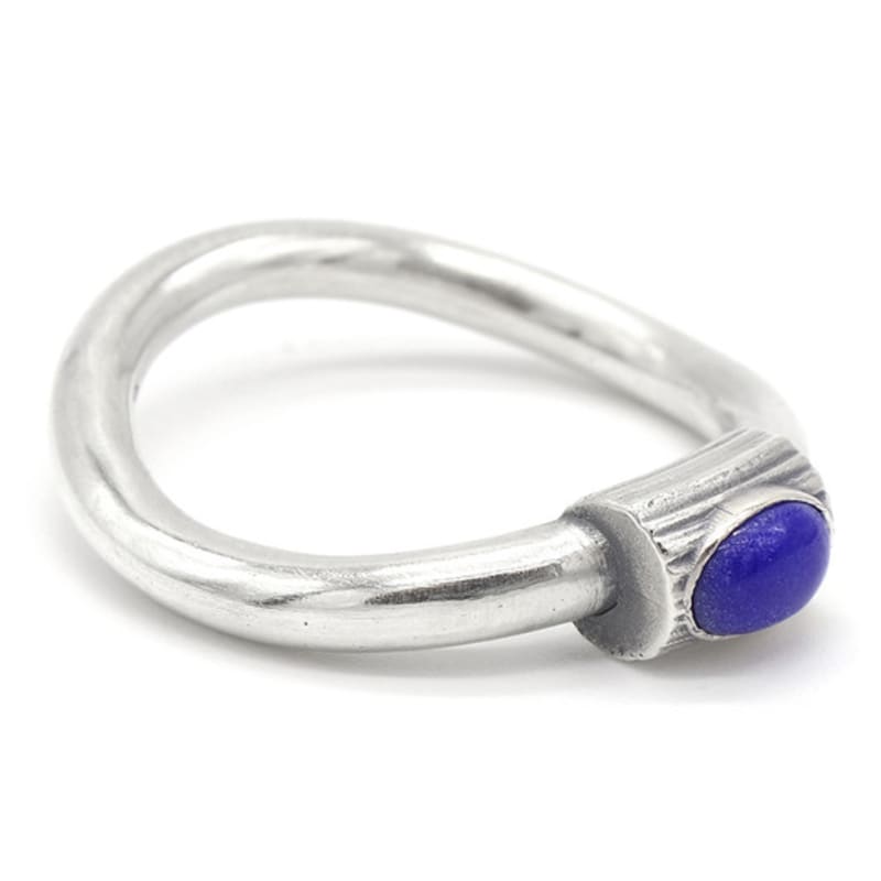 ODDCOLLET Texture Ring (blue)