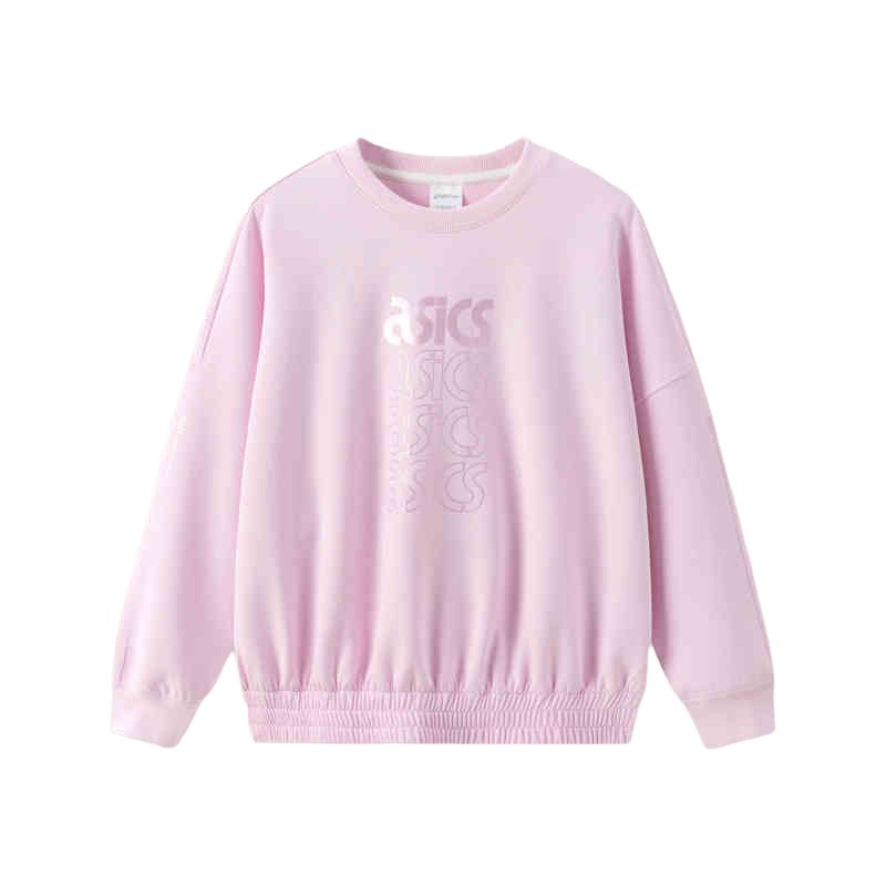 ASICS Sweatshirt Japanese Trendy Pink Teenagers 333241214046-0620 110