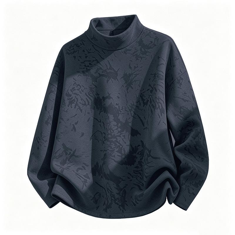 Men Spring Autumn Graphic Print Hoodies Vintage Pullovers Men Women Streetwear Round Neck Sweatshirts