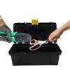 Heavy Duty Plastic Tool Box Household Tools Organizer Storage Box with Handle Hobby Storage Toolbox 2024 New