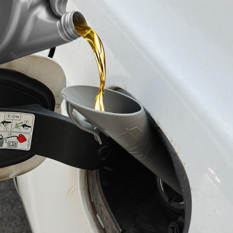 Palivový trychtýř Univerzální nouzové olejové zařízení Univerzální kuželová násypka pro Ford 1833948 1782177 2050651 8U5A17B068BB Diesel Cars