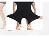Manufacturer Men's High-Waisted Breathable Body Shaper Pants: Tummy Control & Hip Lift, Double-Layered for Leg Shaping.
