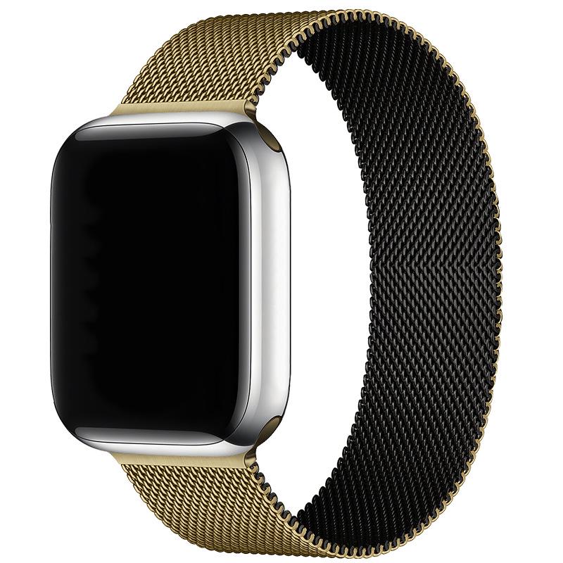 Compatibil cu Apple Watch S10 Brățară Magnetică din Oțel Milanese pentru iWatch 5-9 SE.