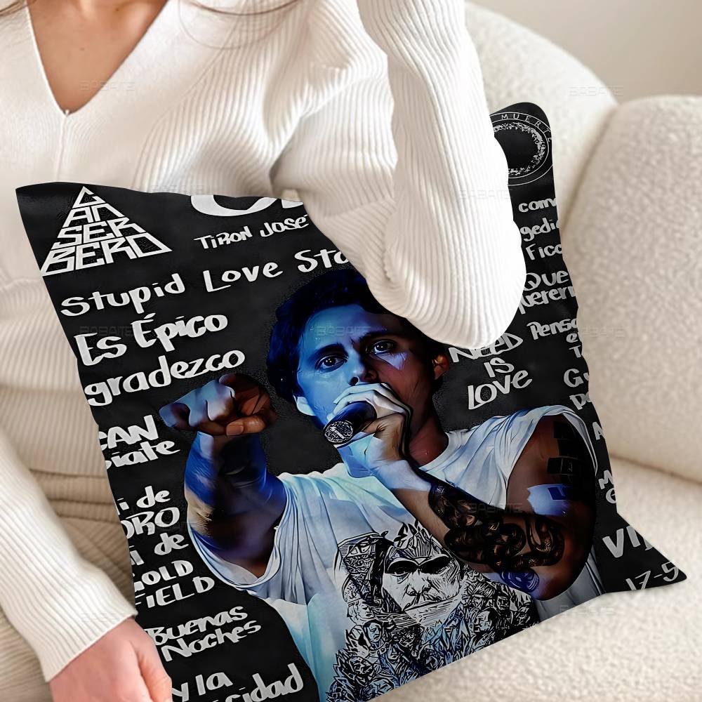 C-Canserbero Singer Cushion Cover Polyester Sofa Cushions Decorative Throw Pillows Home Decoration Pillowcover