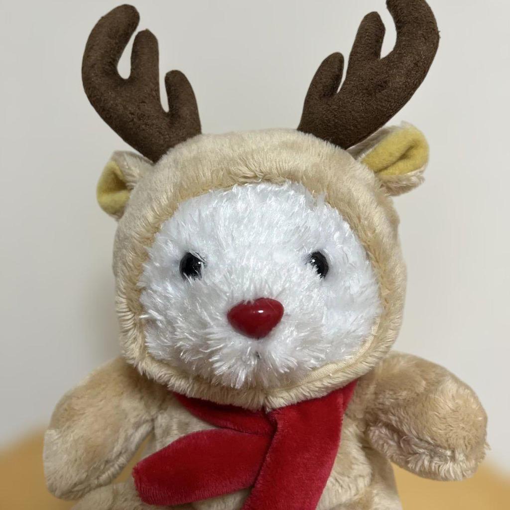 [USED] Takashimaya Teddy Bear Reindeer Limited Edition