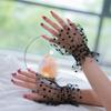 Elegant Heart Sleeves For Nails Art Photography Soft Sheer Fabric Comfortable Elastic Arm Covers