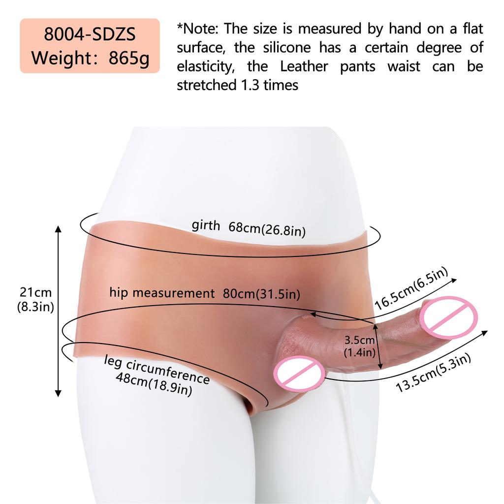 SXXY Strap On DildoSkin Squirting Penis With Silicone Pants  Ejaculation Realistic Dildo Underwear Skin Touch Sex Toys for Women