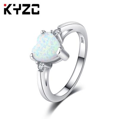 Micro-Set Zircon Ring Jewelry, Love Heart Ring Jewelry.