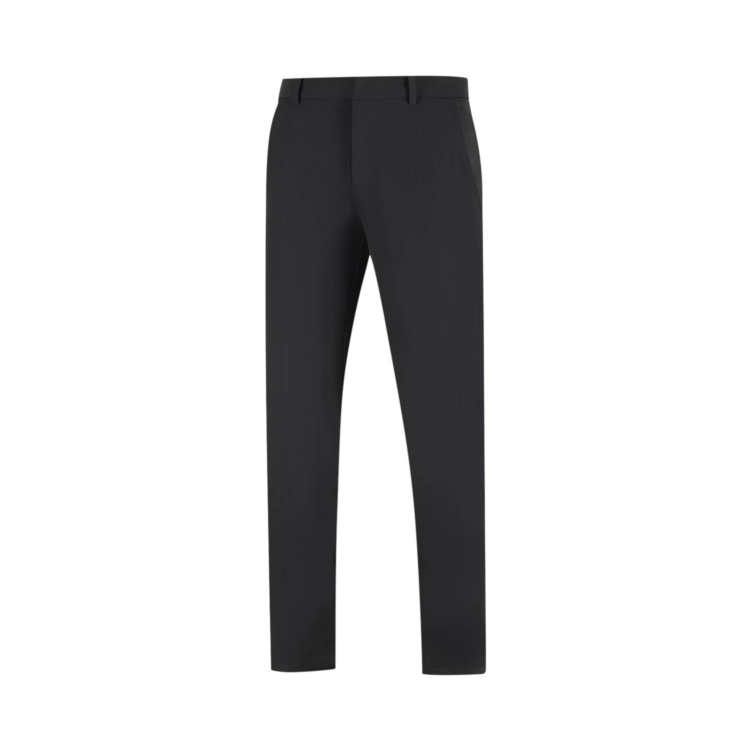 

Серия групповых покупок Li Ning Повседневные однотонные брюки прямого кроя Удобные Универсальные Простые Трикотажные спортивные штаны Мужские брюки AYKV195-4 XL