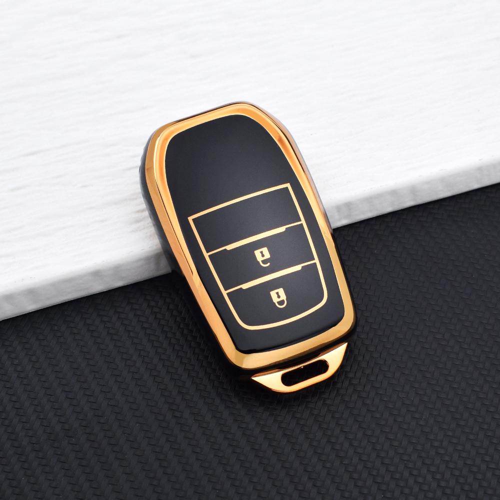 

TPU Anti-Scratch Remote Car Key Case Cover for Toyota CHR Hilux Fortuner Land Cruiser 200 Camry Corolla Crown RAV4 Highland